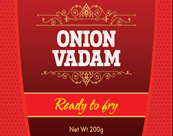 Ambika Appalam Onion Vadam